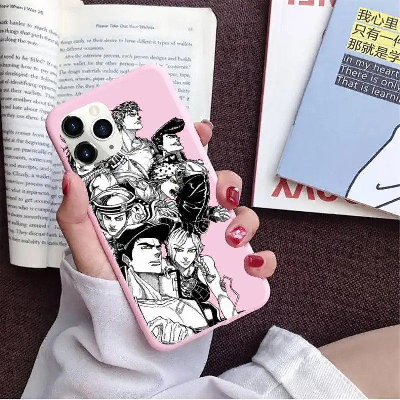 JoJo's Bizarre Adventure anime Phone Case Candy Color for iPhone 11 12 6 6S 7 8 XS X SE 2020 XR mini pro Plus MAX coque
JoJo's Bizarre Adventure anime Phone Case Candy Color for iPhone 11 12 6 6S 7 8 XS X SE 2020 XR mini pro Plus MAX coque