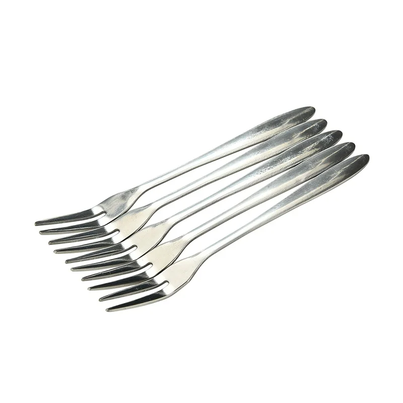 5pcs Stainless Steel Flatware Fruit Fork Appetizer Snack Dessert Fork Birthday Party Fruit Pick Gadget Kitchen Accessories
5pcs Stainless Steel Flatware Fruit Fork Appetizer Snack Dessert Fork Birthday Party Fruit Pick Gadget Kitchen Accessories