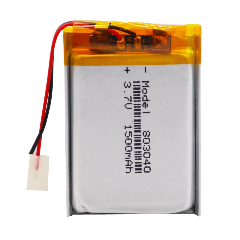 2шт Высокое качество 3 7 V 803040 1500mAh литий-ионный полимерный литиевый аккумулятор