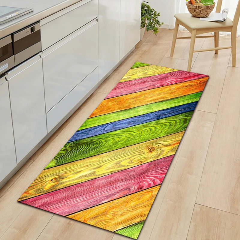 Kitchen Mat Bedroom Living Room Carpet Entrance Doormat Home Hallway Balcony Floor Mat Wood Pattern Bathroom Anti-Slip Long Rug
Kitchen Mat Bedroom Living Room Carpet Entrance Doormat Home Hallway Balcony Floor Mat Wood Pattern Bathroom Anti-Slip Long Rug
