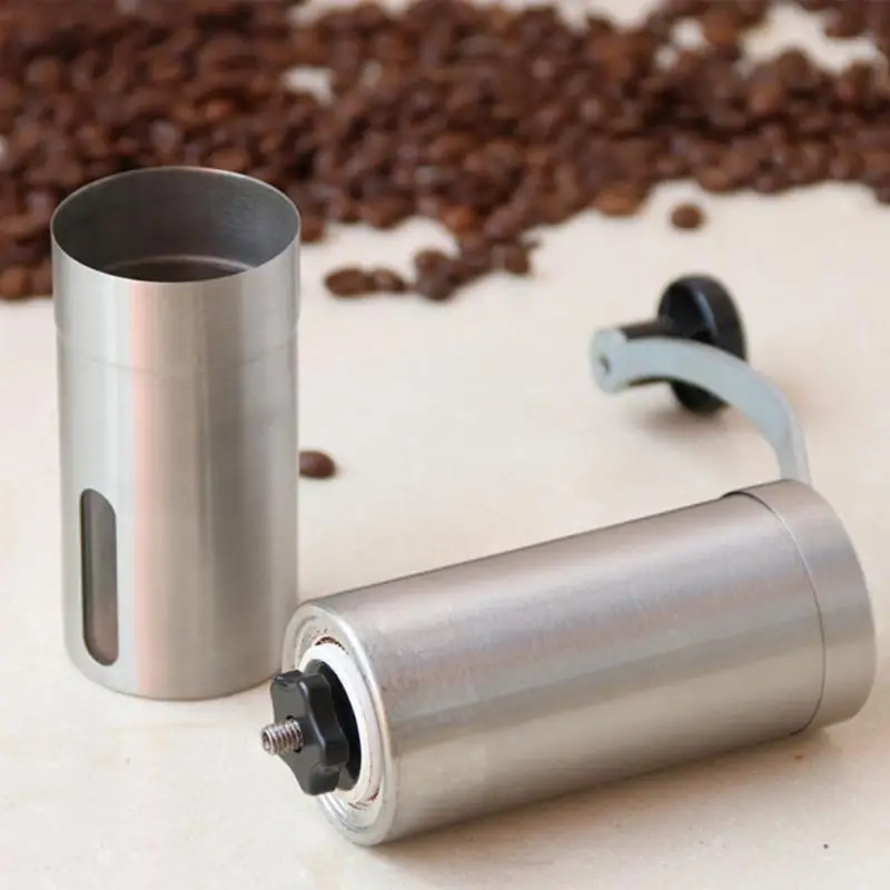 2 Size Stainless Steel Adjustable Manual Ceramic Coffee Grinder Coffee Bean Mill With Rubber Loop Ring Kitchen Tools Easy Clean
2 Size Stainless Steel Adjustable Manual Ceramic Coffee Grinder Coffee Bean Mill With Rubber Loop Ring Kitchen Tools Easy Clean