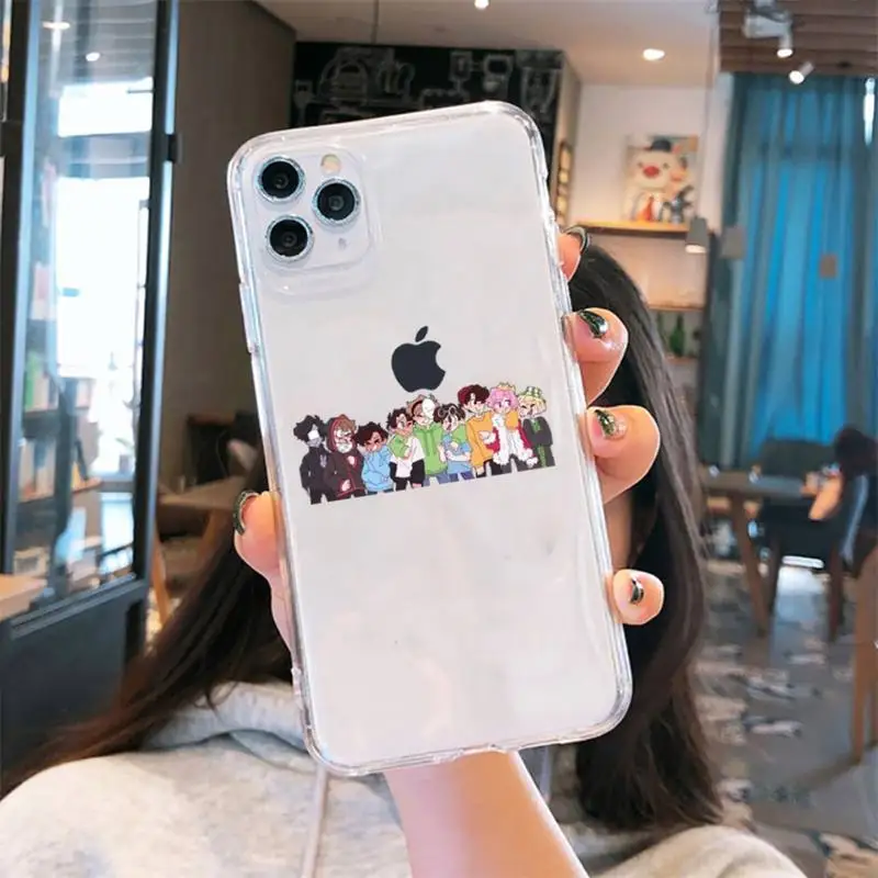 Dream Smp Phone Case Transparent for iPhone 6 7 8 11 12 s mini pro X XS XR MAX Plus cover funda shell
Dream Smp Phone Case Transparent for iPhone 6 7 8 11 12 s mini pro X XS XR MAX Plus cover funda shell