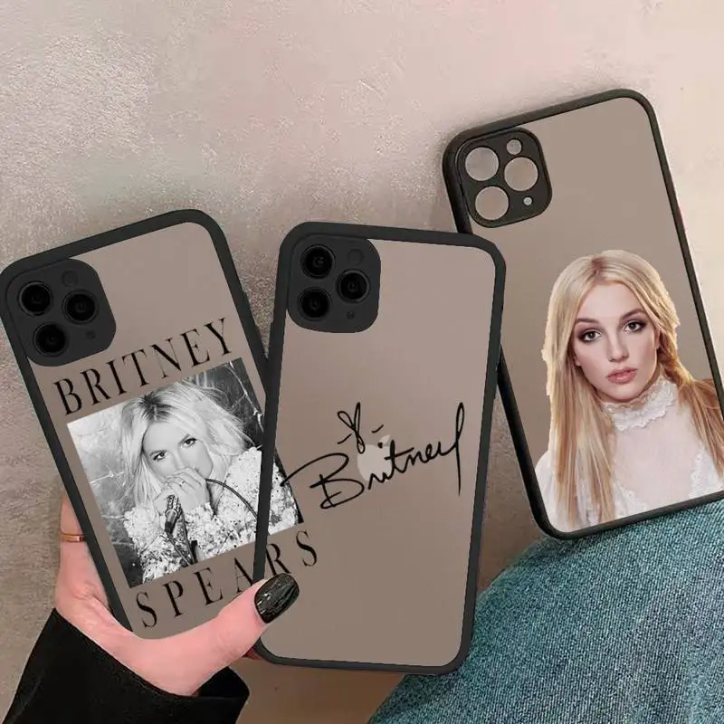Britney Spears Phone Case For iphone 12 11 8 7 plus mini x xs xr pro max matte transparent cover
Britney Spears Phone Case For iphone 12 11 8 7 plus mini x xs xr pro max matte transparent cover