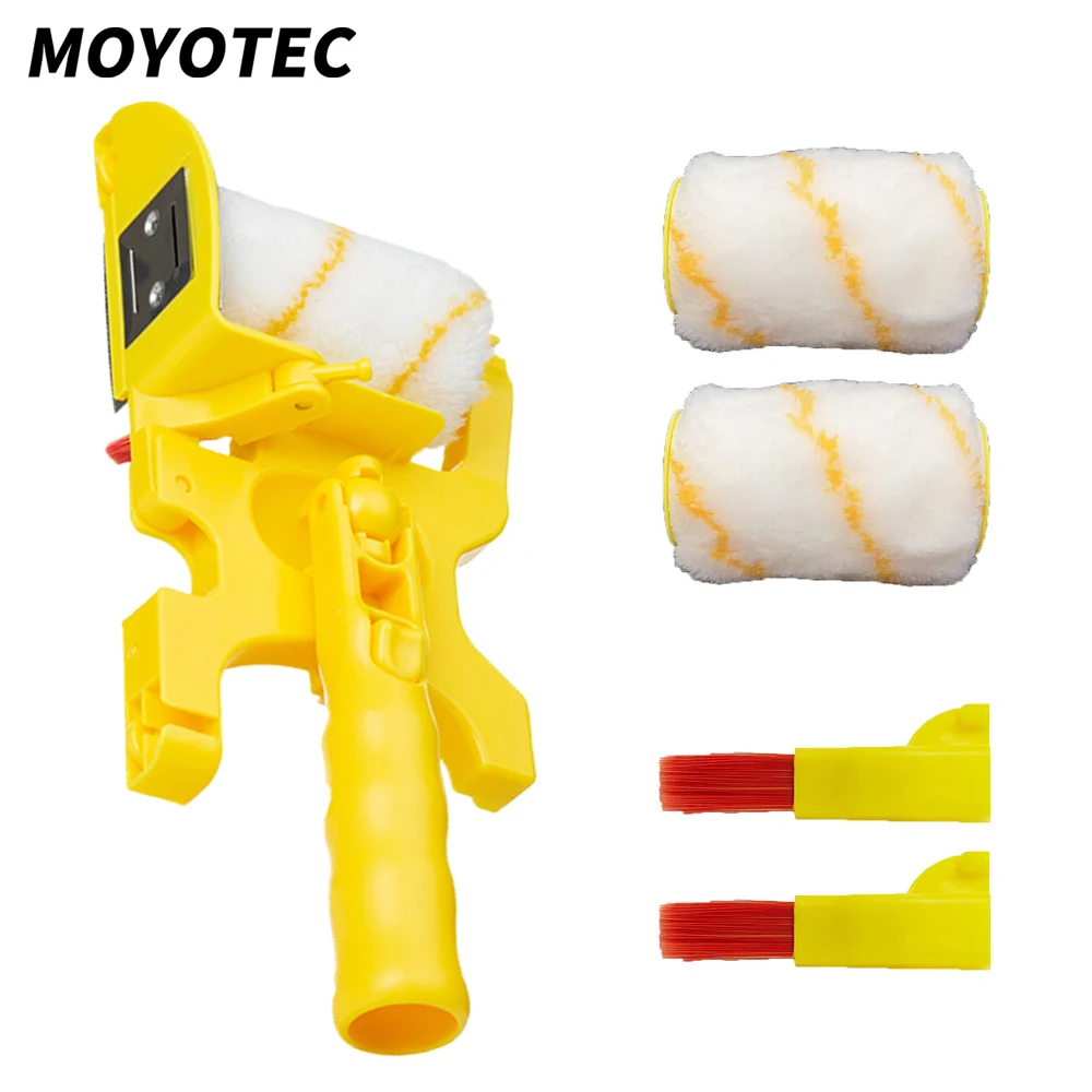 MOYOTEC Clean Cut Paint Edger Roller/Multifunctional Paint Brush/Wall Brushing Tools Yellow Paint Brush Tool
MOYOTEC Clean Cut Paint Edger Roller/Multifunctional Paint Brush/Wall Brushing Tools Yellow Paint Brush Tool