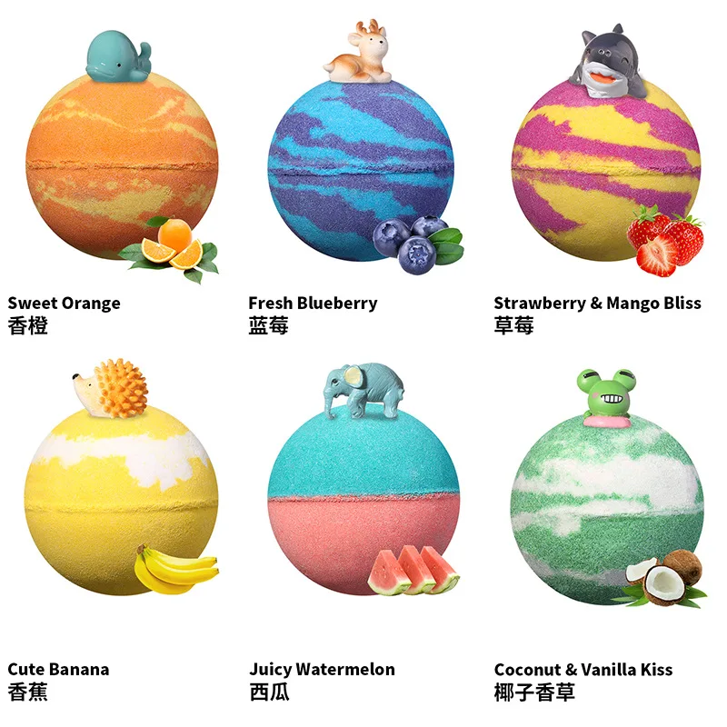 1Pcs Kids Handmade Bath Bombs with Surpirse Toys Inside Funny Natural Essential Oil Colorful Bubble SPA Shower Salt Ball 100g
1Pcs Kids Handmade Bath Bombs with Surpirse Toys Inside Funny Natural Essential Oil Colorful Bubble SPA Shower Salt Ball 100g