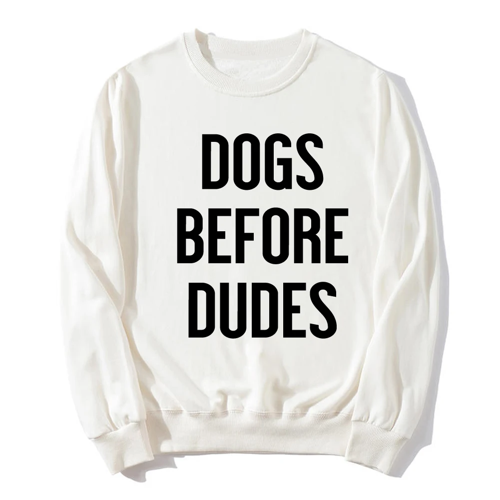 Dogs Before Dudes Sweatshirt Women's Funny Casual Autumn Tops Dog Mom Pullover Sweatshirts Dog Lover Gift Drop Shipping 
Dogs Before Dudes Sweatshirt Women's Funny Casual Autumn Tops Dog Mom Pullover Sweatshirts Dog Lover Gift Drop Shipping