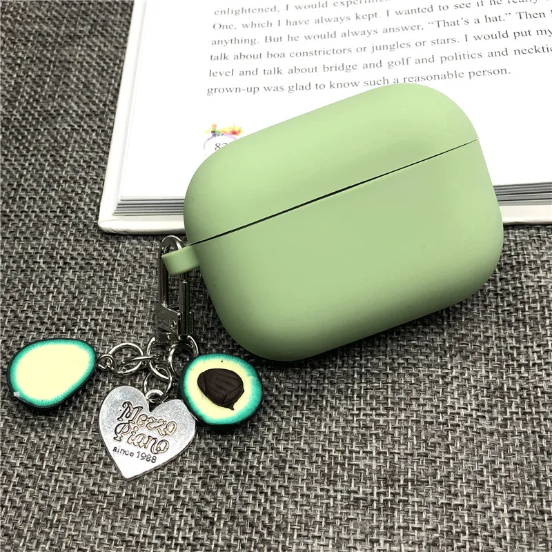 For Airpods 3 Protective Cover with Key Ring for Apple AirPods Pro Case Cover Cute Green Fruit Avocado Bluetooth Earphone Case
For Airpods 3 Protective Cover with Key Ring for Apple AirPods Pro Case Cover Cute Green Fruit Avocado Bluetooth Earphone Case