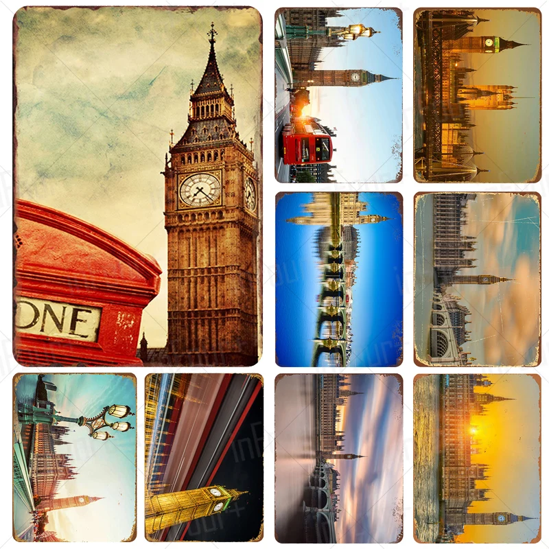 Big Ben in Europe Metal Sign Plaque Metal Vintage Pub Tin Sign Wall Decor for Bar Pub Club Decorative Plates
Big Ben in Europe Metal Sign Plaque Metal Vintage Pub Tin Sign Wall Decor for Bar Pub Club Decorative Plates