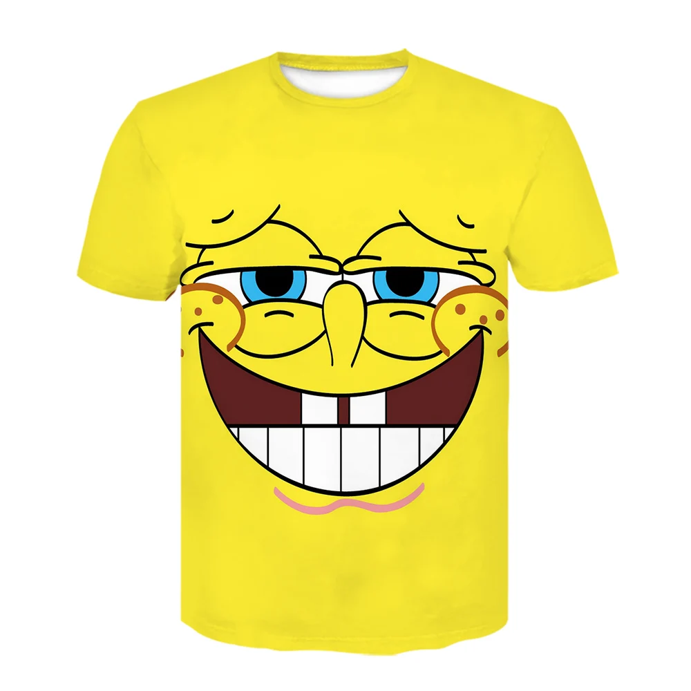New Fun Yellow Bob T-shirt Boy Girl Kid Sponge 3D Printed Kids T-shirt Sports Short Sleeve Anime Cartoon Unisex Short Sleeve Top
New Fun Yellow Bob T-shirt Boy Girl Kid Sponge 3D Printed Kids T-shirt Sports Short Sleeve Anime Cartoon Unisex Short Sleeve Top
