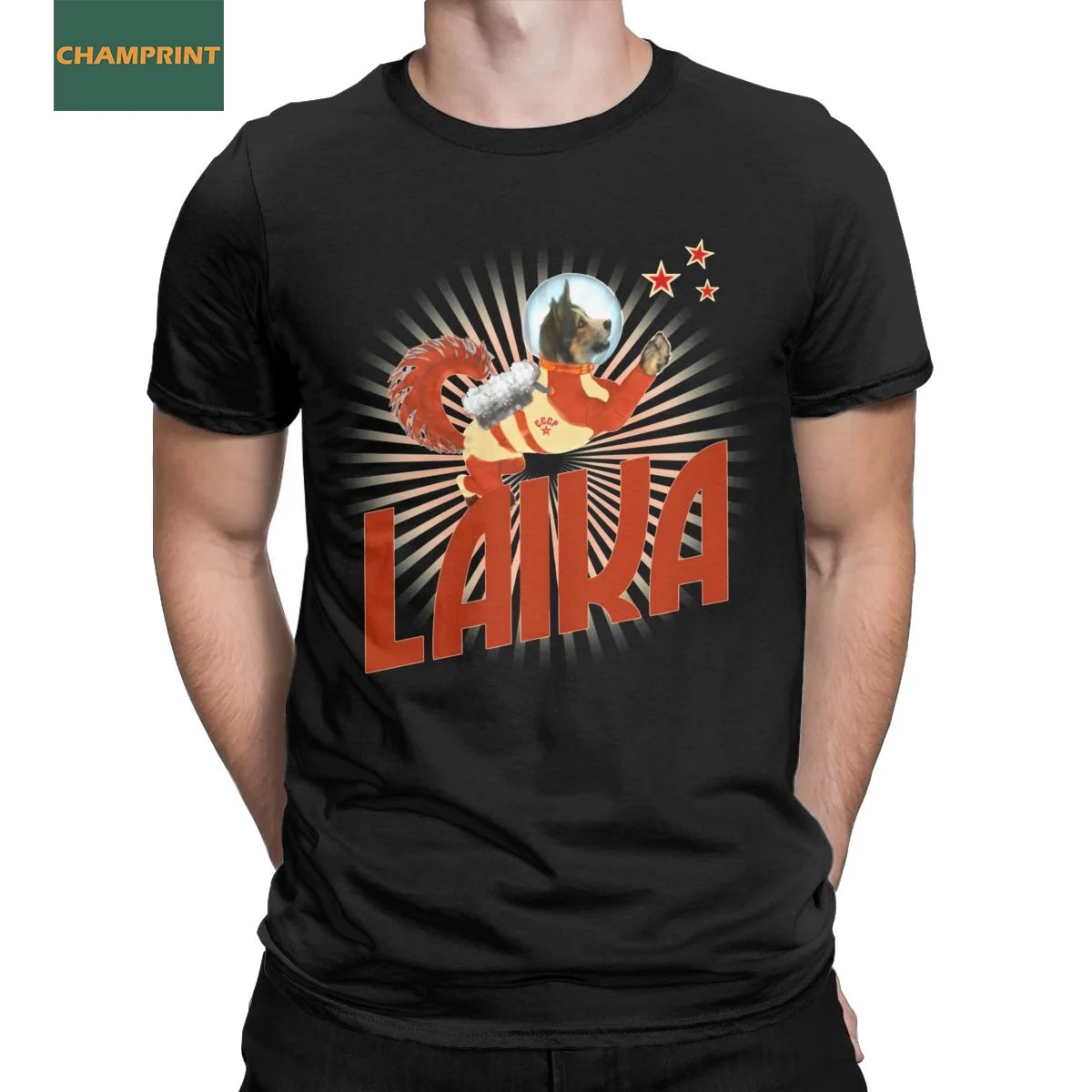 Men T-Shirts Cccp Laika Soviet Super Space Dog Funny 100% Cotton Tee Shirt Short Sleeve T Shirt Crewneck Tops 6XL
Men T-Shirts Cccp Laika Soviet Super Space Dog Funny 100% Cotton Tee Shirt Short Sleeve T Shirt Crewneck Tops 6XL