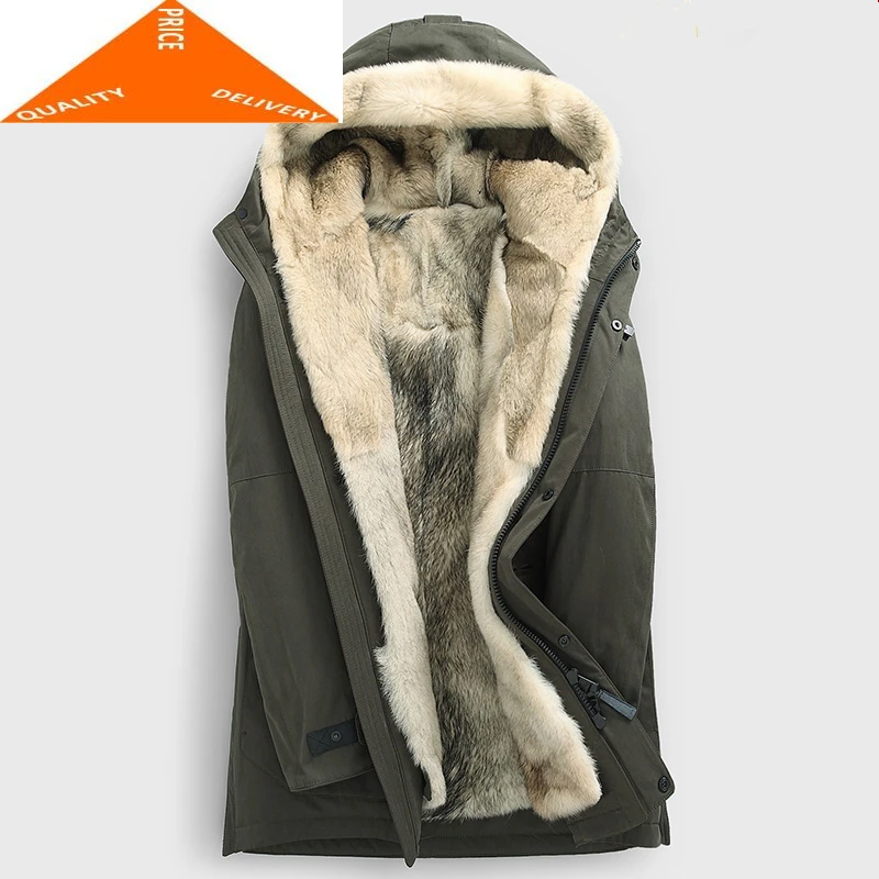 Male Winter Jacekt Clothing 2020 Korean Real Fur Coat Men Fashion Thick Wolf Shearling Liner Casaco Jaqueta Hiver 99999 
Male Winter Jacekt Clothing 2020 Korean Real Fur Coat Men Fashion Thick Wolf Shearling Liner Casaco Jaqueta Hiver 99999