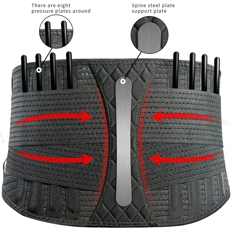Comfortable Sports Support Breathable Waist Belt Squat Steel Plate Support Fitness Weight Lifting Waist Belt Back Support Waist
Comfortable Sports Support Breathable Waist Belt Squat Steel Plate Support Fitness Weight Lifting Waist Belt Back Support Waist