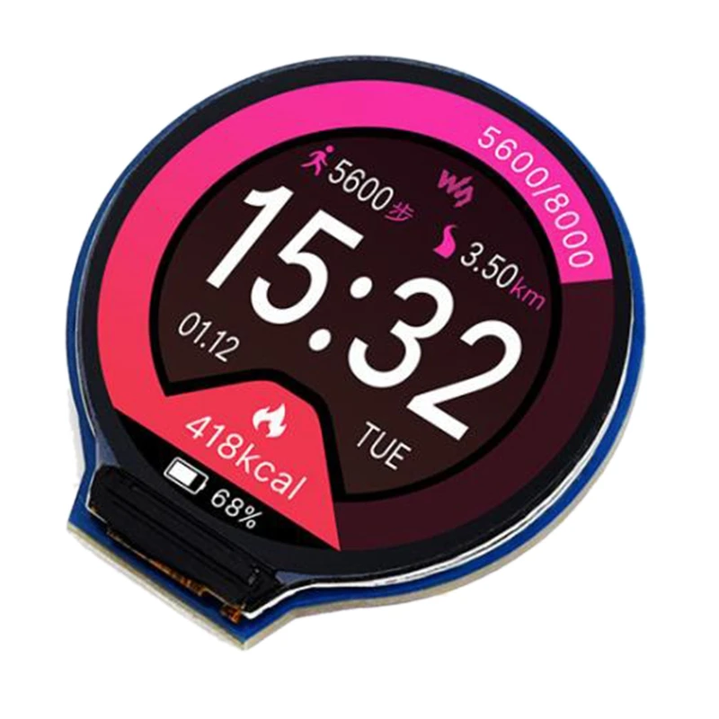Waveshare 1.28Inch Round LCD Display Module,65K RGB Colors,240X240 Resolution,SPI Interface,Support for Raspberry Pi Etc
Waveshare 1.28Inch Round LCD Display Module,65K RGB Colors,240X240 Resolution,SPI Interface,Support for Raspberry Pi Etc