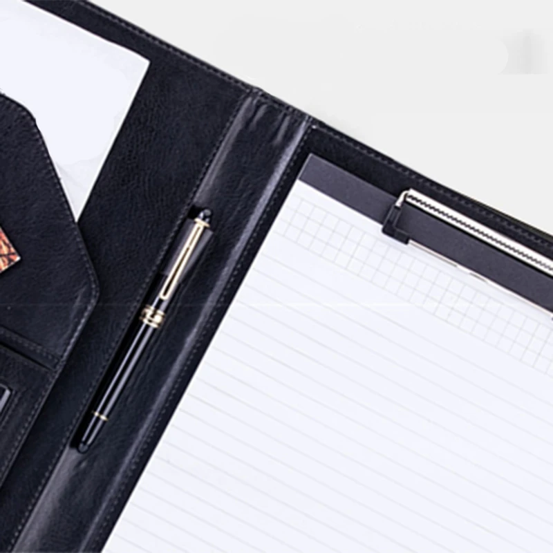 Portable Business Padfolio Portfolio Case,PU Portfolio Folder with Calculator for Office Conference Notepad
Portable Business Padfolio Portfolio Case,PU Portfolio Folder with Calculator for Office Conference Notepad