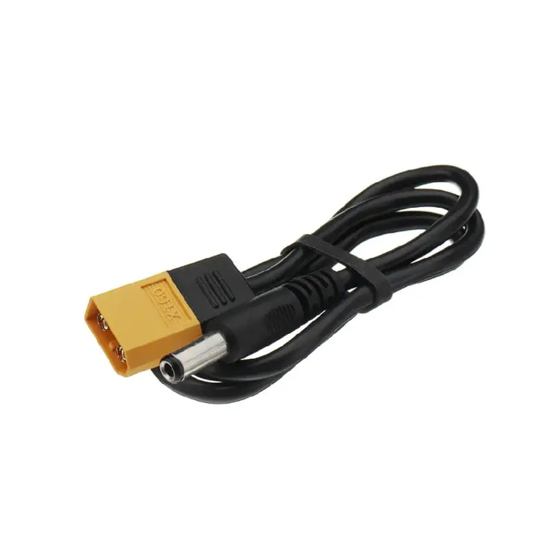 C7AC 30cm/11.8in XT60 Male Bullet Connector To Male DC DC5525 Power Cable 5.5x2.5mm Adaptor TS100 Electronic Soldering Iron
C7AC 30cm/11.8in XT60 Male Bullet Connector To Male DC DC5525 Power Cable 5.5x2.5mm Adaptor TS100 Electronic Soldering Iron