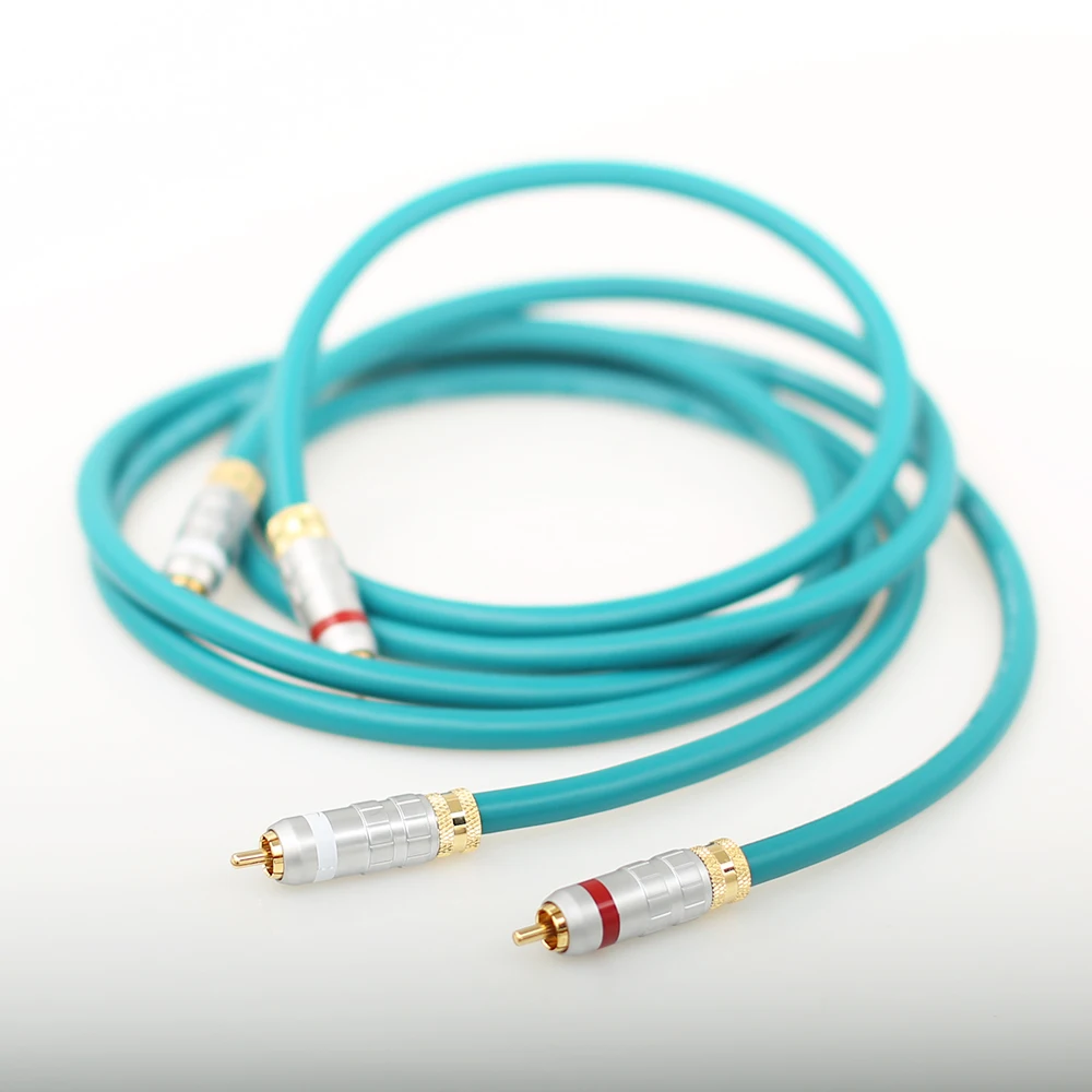 Pair CARDAS RCA Interconnect Audio Cable with Nakamichi Gold plated RCA plug HIFI Audio RCA Cable
Pair CARDAS RCA Interconnect Audio Cable with Nakamichi Gold plated RCA plug HIFI Audio RCA Cable