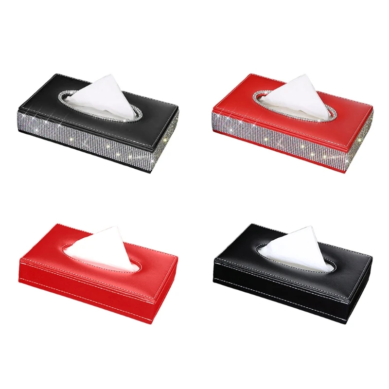 Interior Ornament Car Tissue Box Storage Auto Home Sun Visor Towel Box Holder PU Leather Napkin Box with Luxurious Women
Interior Ornament Car Tissue Box Storage Auto Home Sun Visor Towel Box Holder PU Leather Napkin Box with Luxurious Women