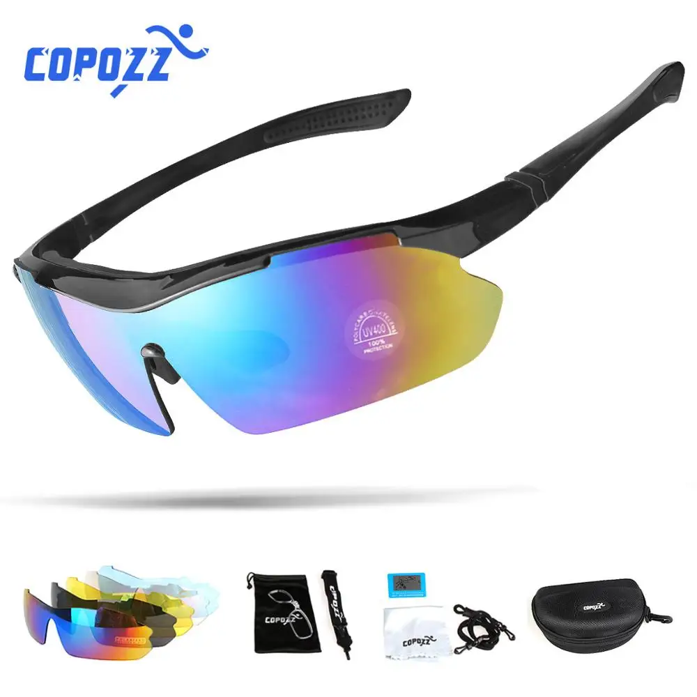 Солнцезащитные очки COPOZZ для мужчин и женщин поляризационные езды на велосипеде 5