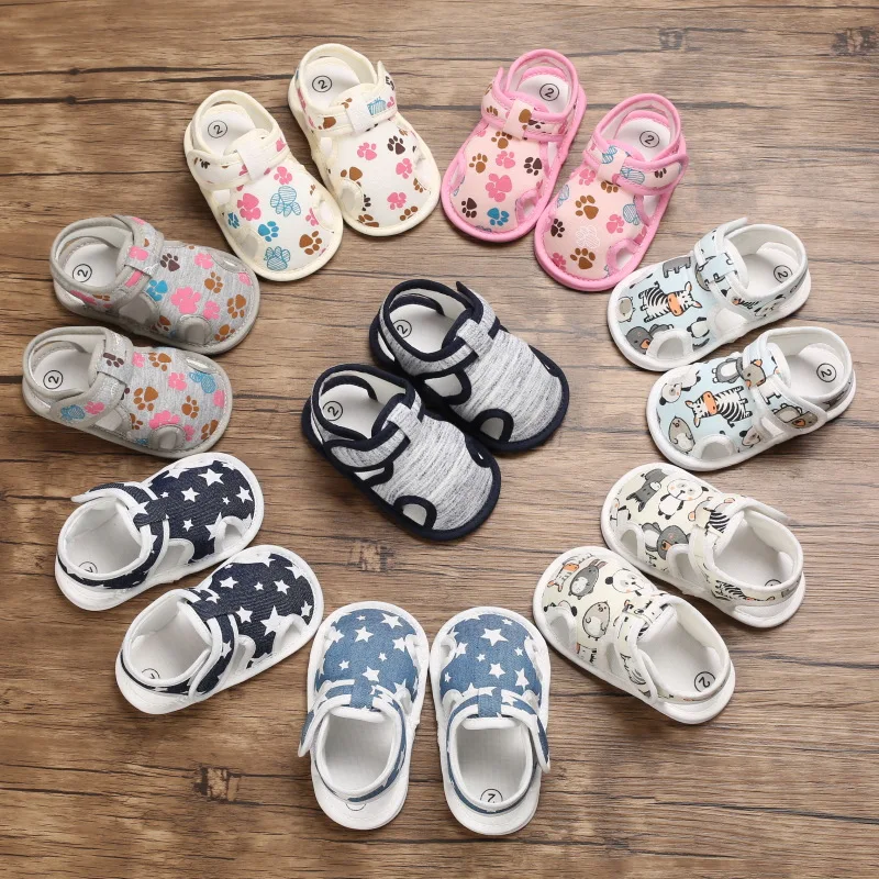 Sandals Summer Baby Girls Boys Non-slip Sandals Casual Shoes Soft Sole Infant Kids Sandals Cute Cartoon Baby Shoes
Sandals Summer Baby Girls Boys Non-slip Sandals Casual Shoes Soft Sole Infant Kids Sandals Cute Cartoon Baby Shoes