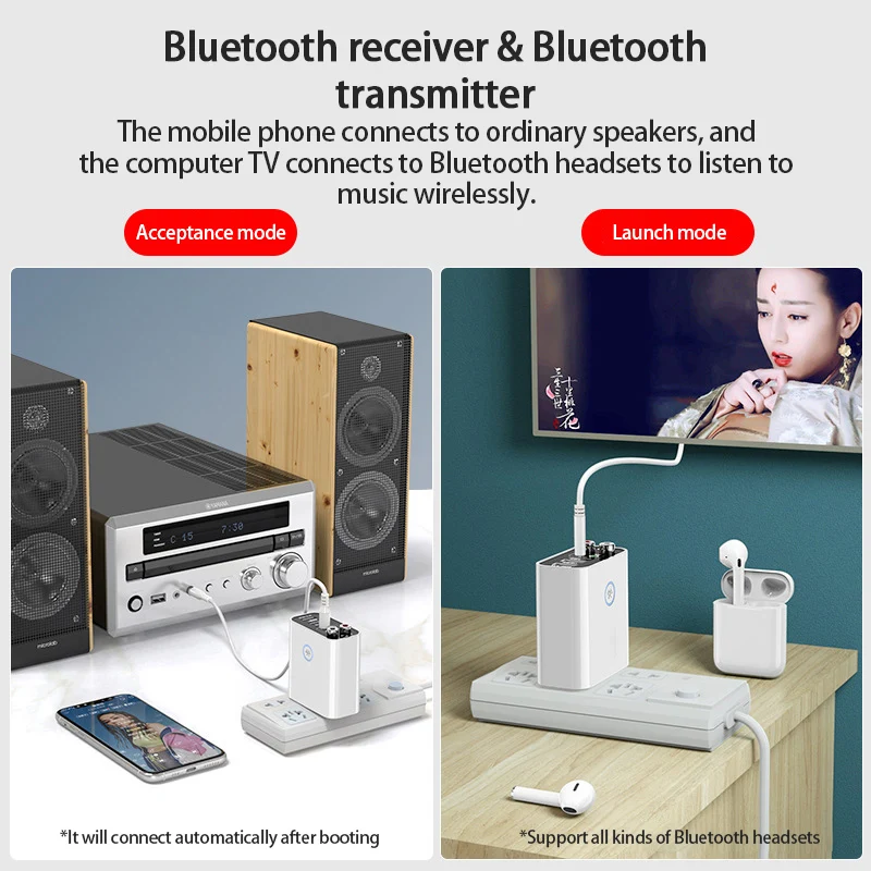 Bluetooth RCA Receiver 5.0 3.5mm Jack Aux Wireless Adapter APP Control Music TF/U Disk Play Charge For TV RCA Audio Transmitter
Bluetooth RCA Receiver 5.0 3.5mm Jack Aux Wireless Adapter APP Control Music TF/U Disk Play Charge For TV RCA Audio Transmitter