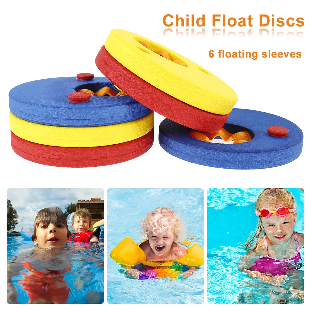 6PCs EVA Foam Swim Discs Arm Bands Floating Sleeves Inflatable Pool Float Board Baby Toddler Swimming Exercises Circles Rings
6PCs EVA Foam Swim Discs Arm Bands Floating Sleeves Inflatable Pool Float Board Baby Toddler Swimming Exercises Circles Rings