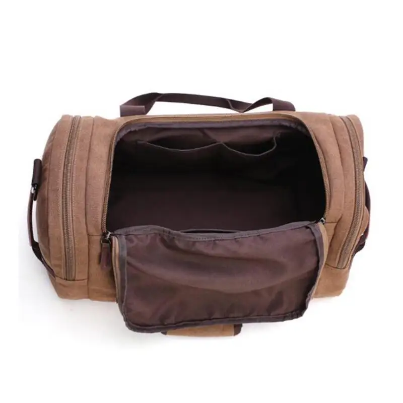 

2021 Hot Sale Men Large Capacity Canvas Handbag Portable Travel Duffle Airport Train Shoulder Bag Work Out Bolsos Mujer WM864Z