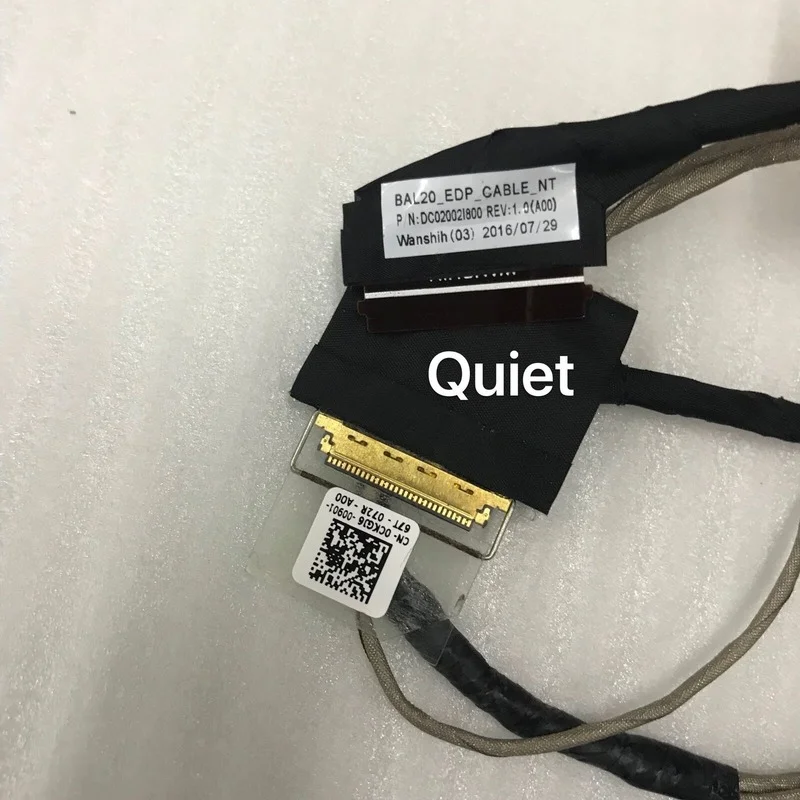 FOR DELL Inspiron 15 5000 5565 5567 30-Pin Line 0CKGJ6 Non-Touch Screen Cable 
FOR DELL Inspiron 15 5000 5565 5567 30-Pin Line 0CKGJ6 Non-Touch Screen Cable