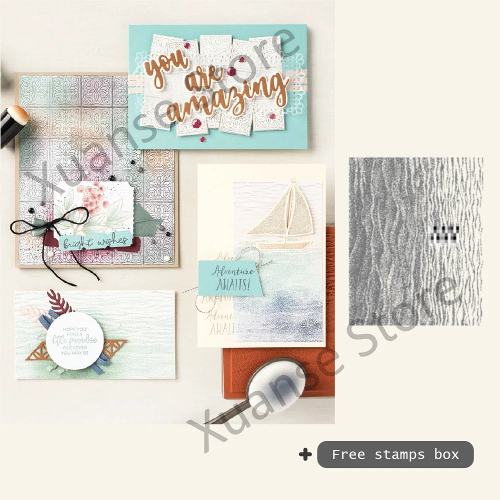 Calm Ripple Sea Photopolymer Stamp Scrapbooking Template DIY Handmade Card Diary Album Stencil For Decor Stamps Supplies
Calm Ripple Sea Photopolymer Stamp Scrapbooking Template DIY Handmade Card Diary Album Stencil For Decor Stamps Supplies