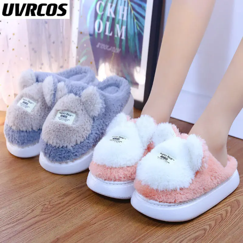 Lovers Home Slippers Warm Cute Women Men Slippers Winter Shoes 2022 New Fashion Casual Cartoon Plush Slippers cotton boots
Lovers Home Slippers Warm Cute Women Men Slippers Winter Shoes 2022 New Fashion Casual Cartoon Plush Slippers cotton boots