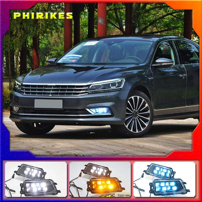 2 предмета в комплекте, для Volkswagen VW Passat 2016-2018 противотуманных фар автомобиля светодиодный DRL Дневной светильник
2 предмета в комплекте, для Volkswagen VW Passat 2016-2018 противотуманных фар автомобиля светодиодный DRL Дневной светильник