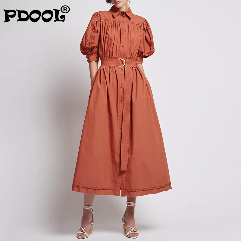 2021 New Vogue Lapel Collar Single Breasted Long Party Dinner Dresses with Sashes Puff Sleeve Fashion Vestidos Elbise
2021 New Vogue Lapel Collar Single Breasted Long Party Dinner Dresses with Sashes Puff Sleeve Fashion Vestidos Elbise