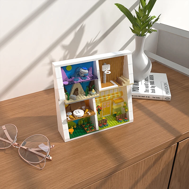 MOC Cartoon Color Comic Wall Building Blocks Bricks City Street View Model Decorations DIY Educational Toys For Children Gifts
MOC Cartoon Color Comic Wall Building Blocks Bricks City Street View Model Decorations DIY Educational Toys For Children Gifts