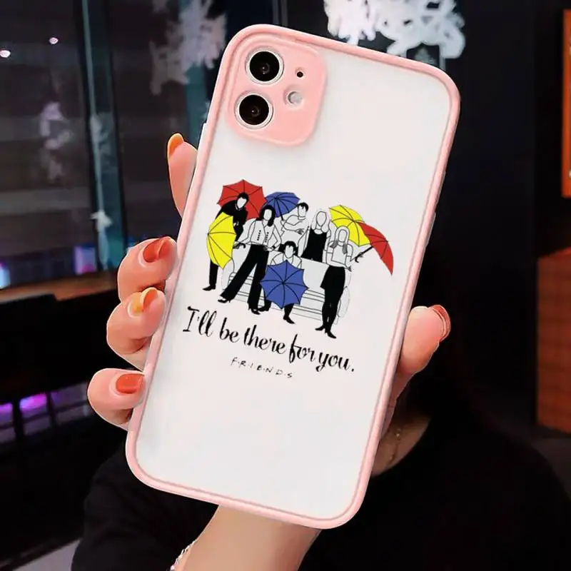 friends i will be there for you Phone Case Matte Transparent for iPhone 7 8 11 12 s mini pro X XS XR MAX Plus cover funda
friends i will be there for you Phone Case Matte Transparent for iPhone 7 8 11 12 s mini pro X XS XR MAX Plus cover funda