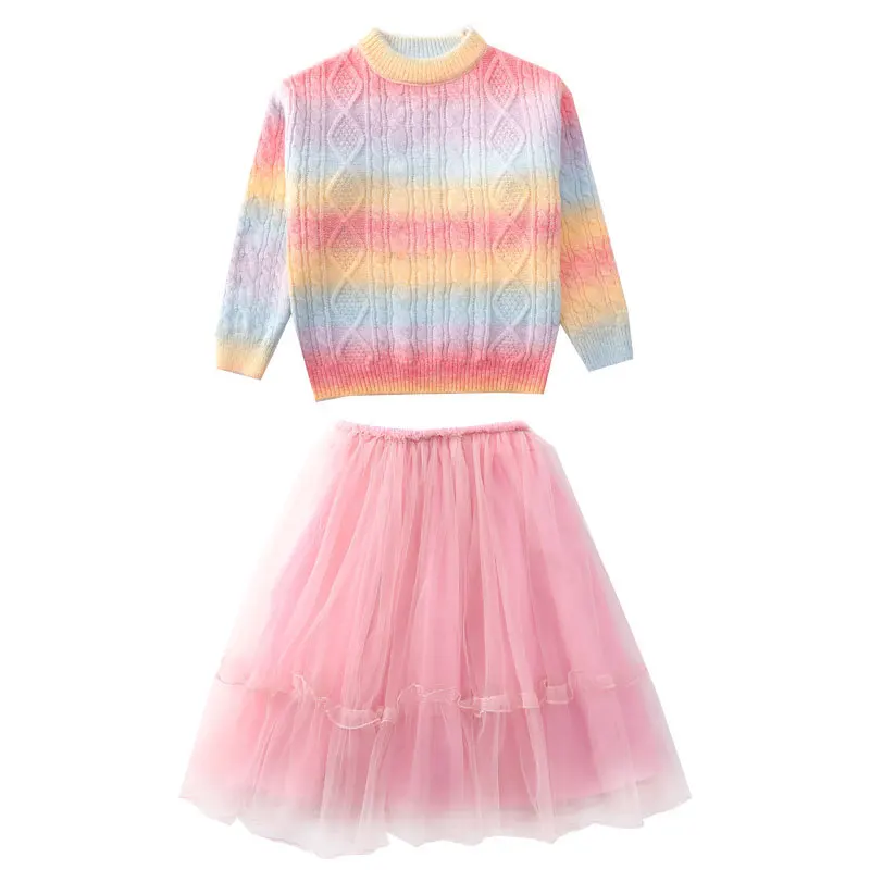 Свитер для девочек, комплекты осенней коллекции 2022 года, детский пуловер, топ, сетчатая юбка, костюм из двух предметов, детская одежда, повсе...
Свитер для девочек, комплекты осенней коллекции 2022 года, детский пуловер, топ, сетчатая юбка, костюм из двух предметов, детская одежда, повсе...