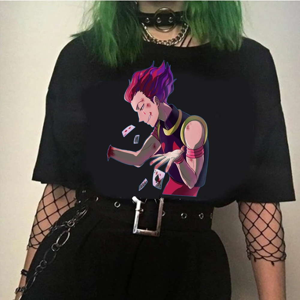 Футболка Hhisoka с принтом морау, 2021, футболка с принтом аниме Hunter X Hunter для мужчин и женщин, крутая хлопковая черная футболка с коротким рукавом
Футболка Hhisoka с принтом морау, 2021, футболка с принтом аниме Hunter X Hunter для мужчин и женщин, крутая хлопковая черная футболка с коротким рукавом