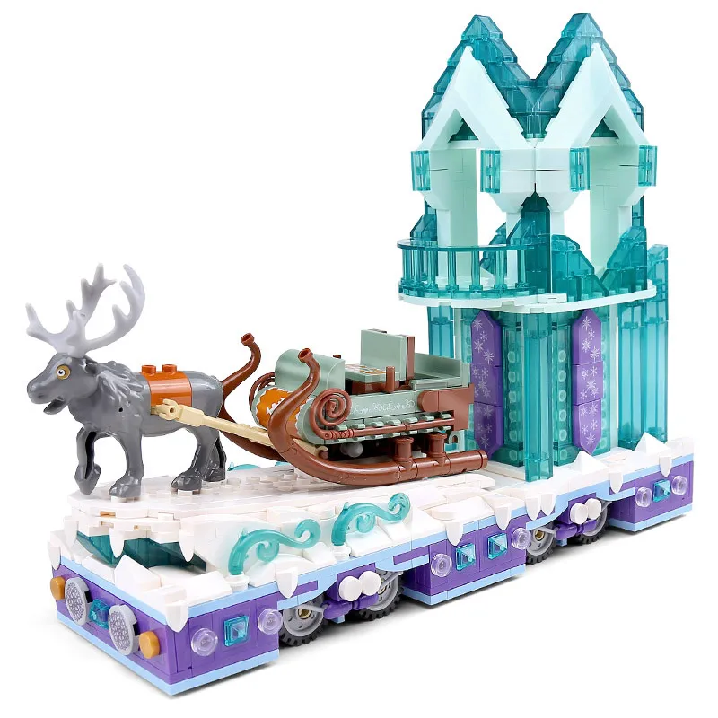 City Reindeer Festooned Vehicle Parade Model Building Blocks DIY Friends Princess Crystal Palace Street View Girls Bricks Toys
City Reindeer Festooned Vehicle Parade Model Building Blocks DIY Friends Princess Crystal Palace Street View Girls Bricks Toys