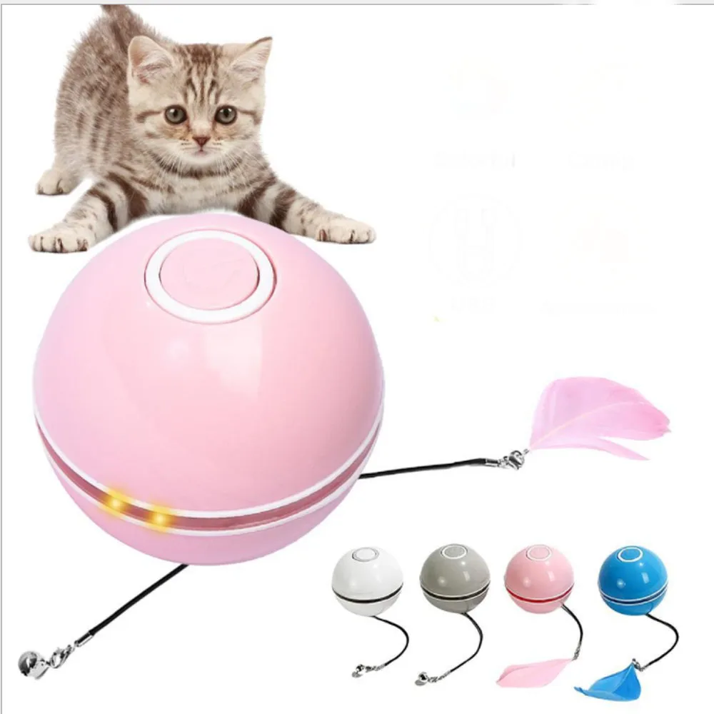 Pet Cat Toy LED Luminous Funny Cat Ball USB Charging Smart Funny Cat Toy Electric Rolling Ball Called The Ball Pet Supplies
Pet Cat Toy LED Luminous Funny Cat Ball USB Charging Smart Funny Cat Toy Electric Rolling Ball Called The Ball Pet Supplies