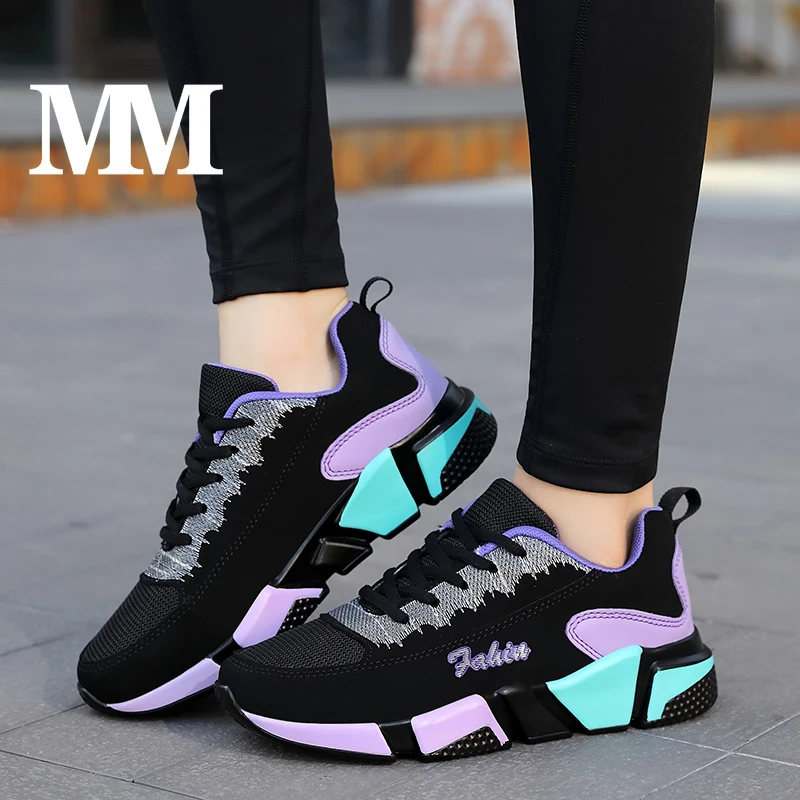Women's Shoes Spring Summer Women's Sports Shoes Sneakers PU Sole Breathable Lace-up Fashionable Casual Shoes 2021 Purple Shoes
Women's Shoes Spring Summer Women's Sports Shoes Sneakers PU Sole Breathable Lace-up Fashionable Casual Shoes 2021 Purple Shoes