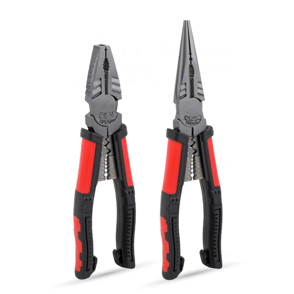 1pc 8' Multi-functional Pliers Cables Wire Stripper Multi Function Cutting Pliers Electrician Screw Nut Accessories Cutting Edge
1pc 8' Multi-functional Pliers Cables Wire Stripper Multi Function Cutting Pliers Electrician Screw Nut Accessories Cutting Edge