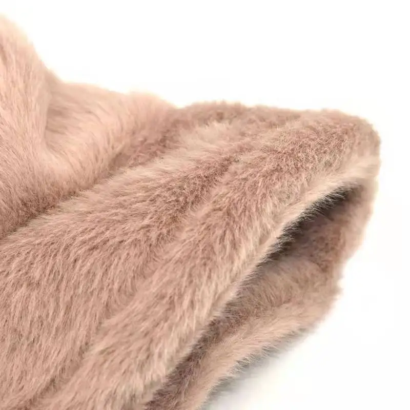 Fashion Girl Solid Thickened Soft Warm Fishing Cap Faux Fur Rabbit Winter Bucket Hat Outdoor Vacation Hat Cap Lady Panama Caps
Fashion Girl Solid Thickened Soft Warm Fishing Cap Faux Fur Rabbit Winter Bucket Hat Outdoor Vacation Hat Cap Lady Panama Caps