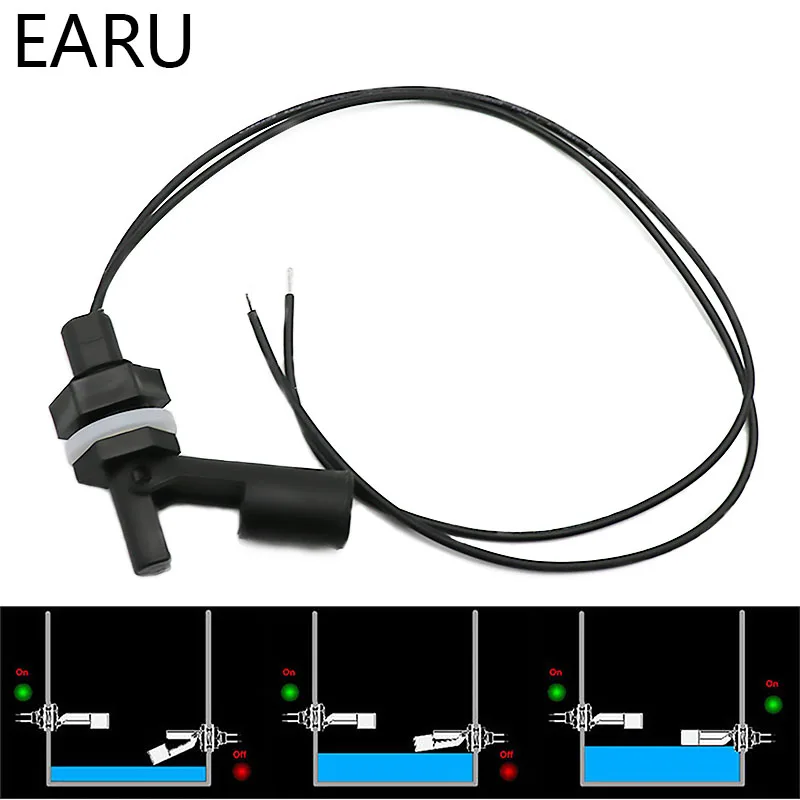 Horizontal Float Sensor Switch Side Mount Liquid Water Level Sensor Controller Automatic Water Pump switch Aquarium Tank Pool
Horizontal Float Sensor Switch Side Mount Liquid Water Level Sensor Controller Automatic Water Pump switch Aquarium Tank Pool