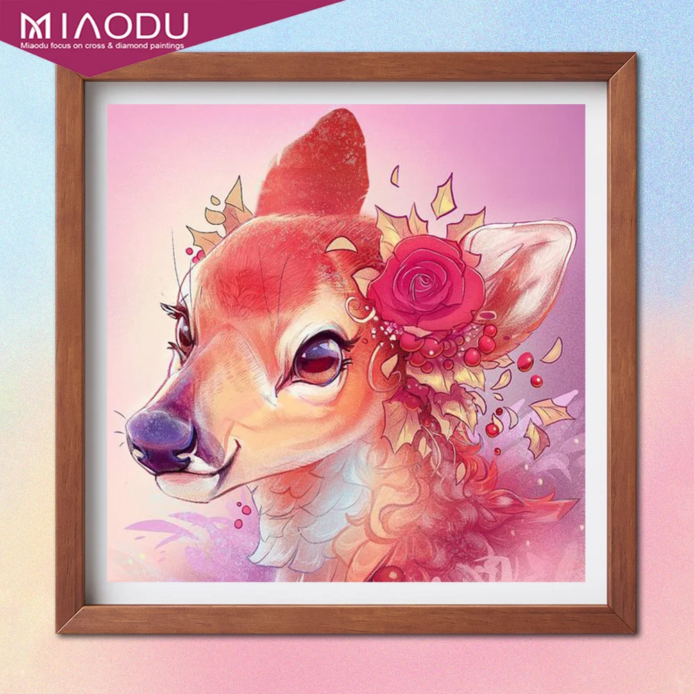 Cartoon Fantasy Flowers And Fawn Animals 5D Diamond Painting Cross Stitch Kits Embroidery Abstract Mosaic Full Drill Home Decor
Cartoon Fantasy Flowers And Fawn Animals 5D Diamond Painting Cross Stitch Kits Embroidery Abstract Mosaic Full Drill Home Decor