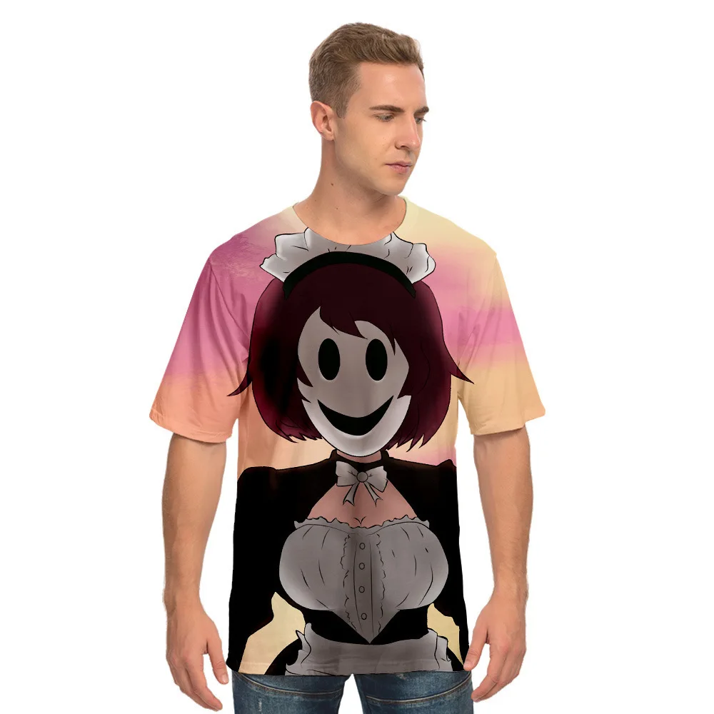 Футболка унисекс с высокой талией и 3D-принтом вторжения, Модный летний костюм с коротким рукавом для косплея аниме, топы с графическим принт... 
Футболка унисекс с высокой талией и 3D-принтом вторжения, Модный летний костюм с коротким рукавом для косплея аниме, топы с графическим принт...