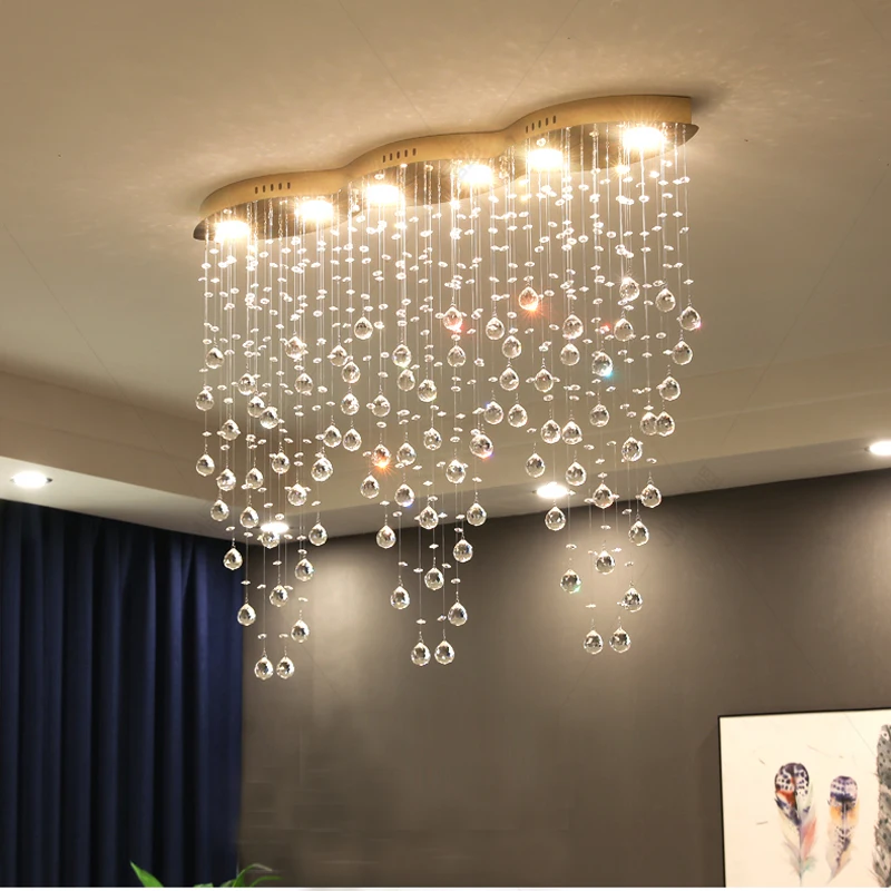 Nordic Crystal Hanging Light Modern Ceiling Chandelier Villa Bar Rectangular Pendant Lamp Luxury Restaurant Decorate Dining Land
Nordic Crystal Hanging Light Modern Ceiling Chandelier Villa Bar Rectangular Pendant Lamp Luxury Restaurant Decorate Dining Land