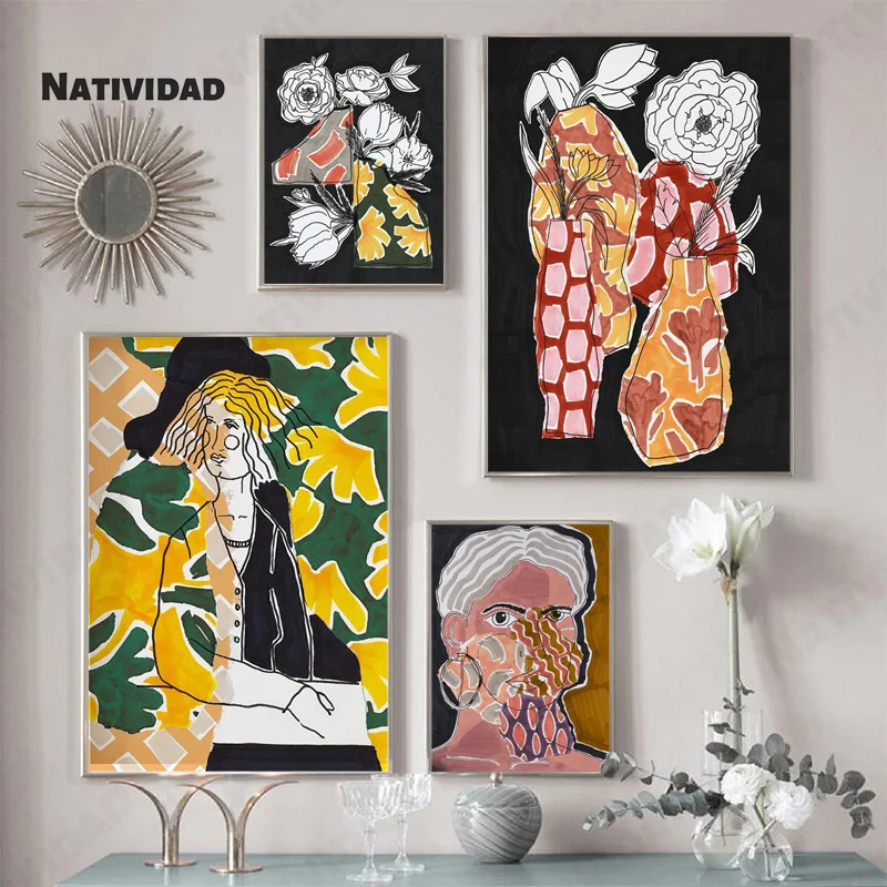 Abstract Malaysian Style Colorful Petal Girl Art Painting Waterproof Ink Canvas Painting Bedroom Living Room Decorative Art
Abstract Malaysian Style Colorful Petal Girl Art Painting Waterproof Ink Canvas Painting Bedroom Living Room Decorative Art