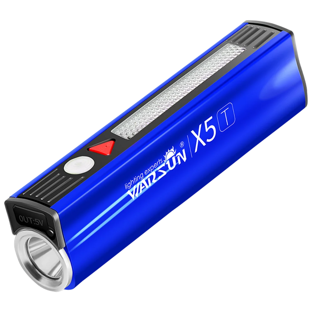 Warsun X5 High Powered 500 Times IP65 Rechargeable Torch LED Tactical Flashlights
Warsun X5 High Powered 500 Times IP65 Rechargeable Torch LED Tactical Flashlights