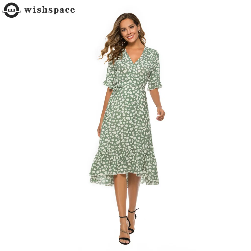 wishspace2020 summer new chiffon wrap dress flouncing big swing dress dress skirt snow
wishspace2020 summer new chiffon wrap dress flouncing big swing dress dress skirt snow