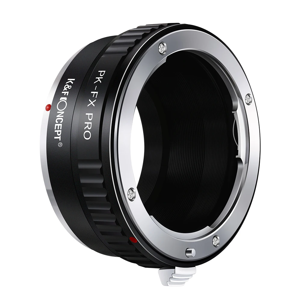 K&F Concept Lens Mount Adapter with Light-reducing Paint for Pentax PK Lens to Fujifilm Fuji FX Mount Camera Body,fits X-Pro1
K&F Concept Lens Mount Adapter with Light-reducing Paint for Pentax PK Lens to Fujifilm Fuji FX Mount Camera Body,fits X-Pro1