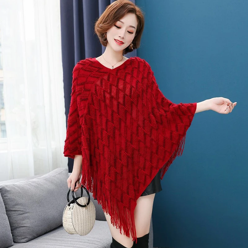HKCP Fashion Women Sweater Casual LooseTassel Striped Office Lady V-Neck Long Sleeve Pullovers Cloak Spring/Autumn 2020 New
HKCP Fashion Women Sweater Casual LooseTassel Striped Office Lady V-Neck Long Sleeve Pullovers Cloak Spring/Autumn 2020 New
