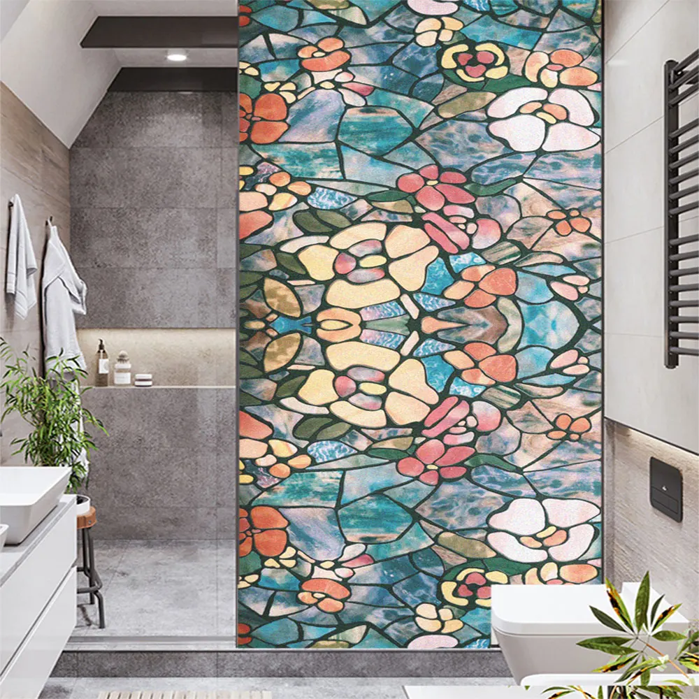 Window Film Privacy Flower Pattern No Glue Glass Sticker Sun Protection Heat Control Window Coverings Window Tint for Homedecore
Window Film Privacy Flower Pattern No Glue Glass Sticker Sun Protection Heat Control Window Coverings Window Tint for Homedecore